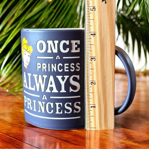DISNEY Princess “Once a Princess, Always a Princess” Matte Mug Cinderella Large - Picture 8 of 10